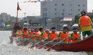 地域社会への関わりの中で石巻川開き祭り